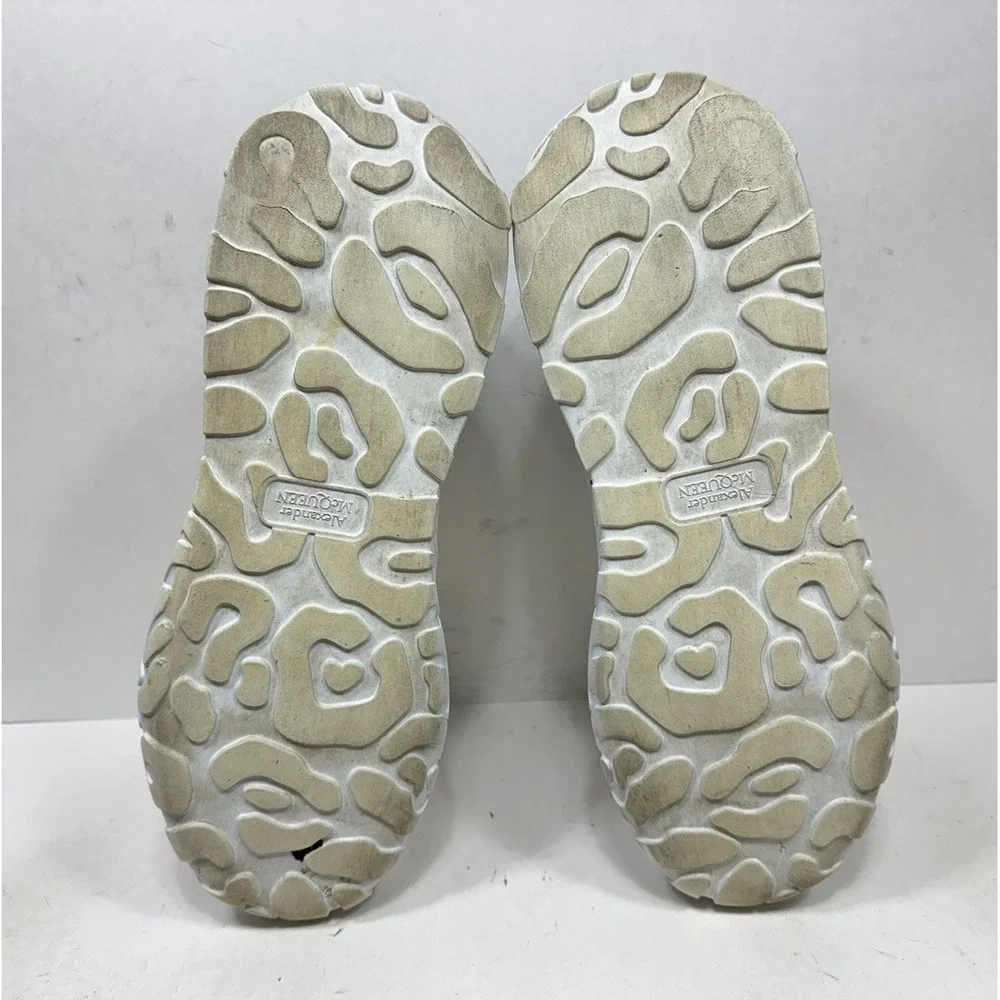 Alexander McQueen Oversized Court Trainer White Black Men's Size 11 / 44